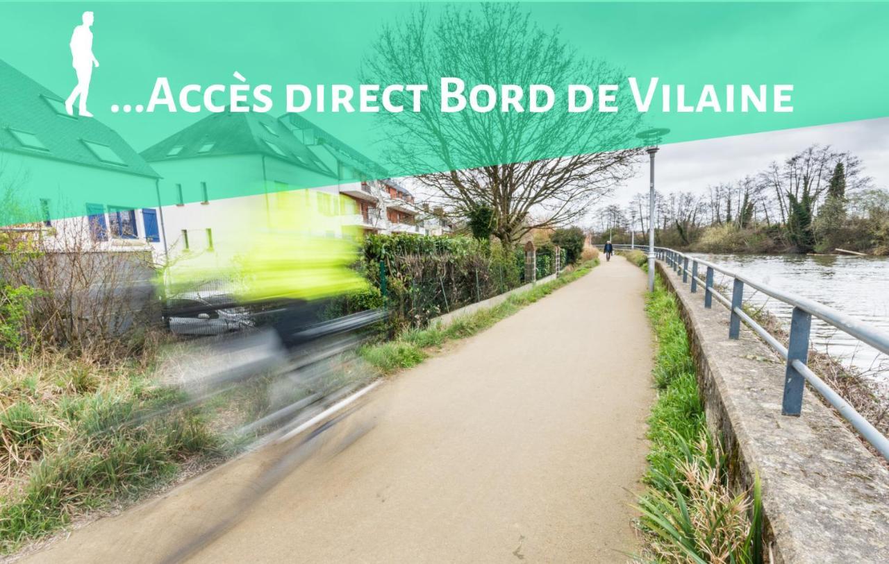 Appartement T2 - Proche Gare - Bord De Vilaine 렌 외부 사진